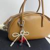 Fashionable Heart Accessory Keychain Stylish Bag Hanging Ornament Alloy Texture Suitable for Bags and Phones Decorating
