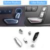 Front Seat Adjustment Headrest Switch Button Cover For Benz A B C E ML GL GLE GLK CLS W204 W212 W207 W166 X204 W218 W172 W246