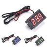 Digitaler Temperatursensor Messgerät Thermometer Hygrometer Anzeige Digitale Temperaturregelung 4-30V mit NTC 3950 10K1% Sensor