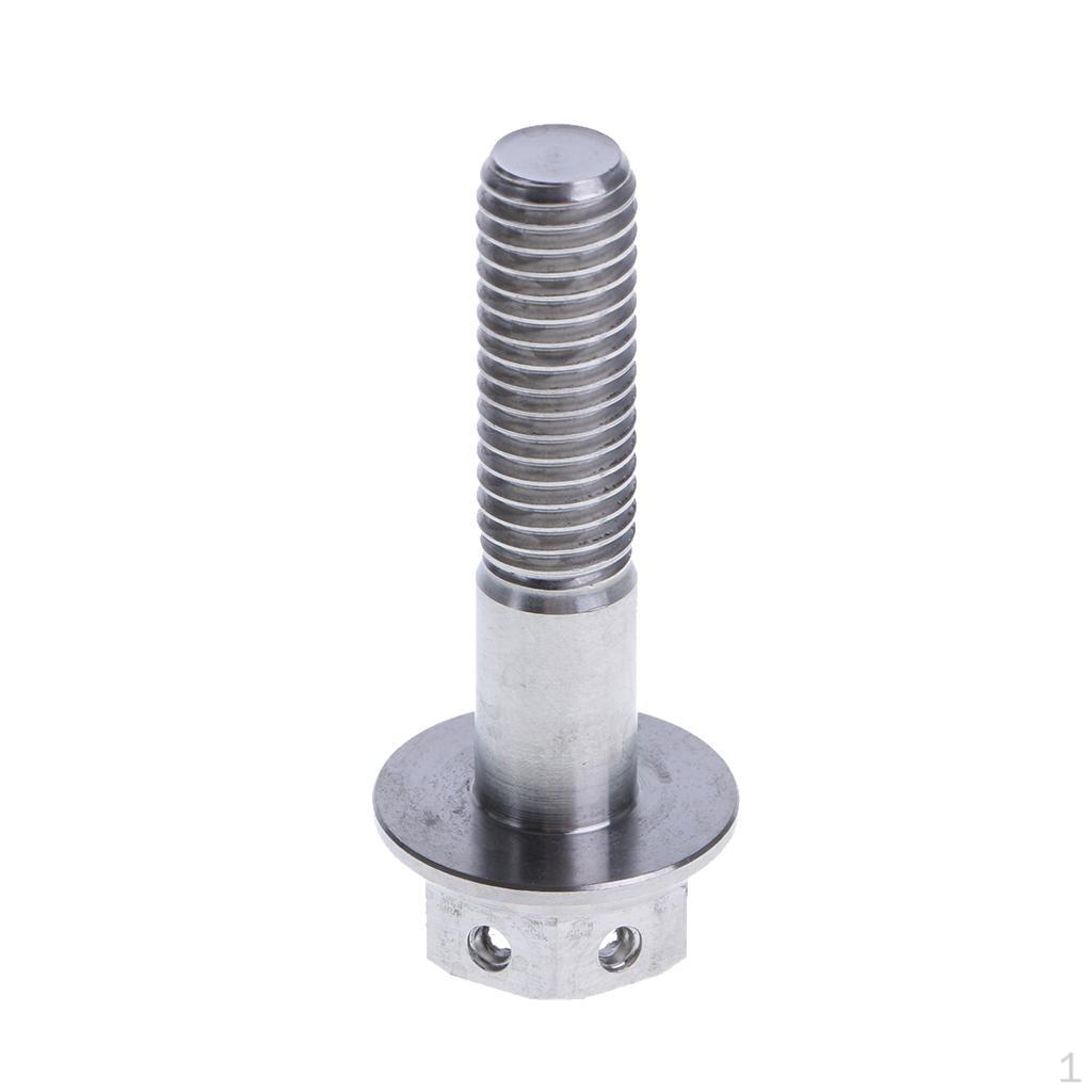 Сплавная Фланцевая Шестигранная Головка Отверстие M8 Болты Винты под Шестигранник Мотоцикл M8 x 35