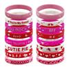 Fun Party Gifts and School Supplies Silicone Wrist Jewelry Gift for Couples