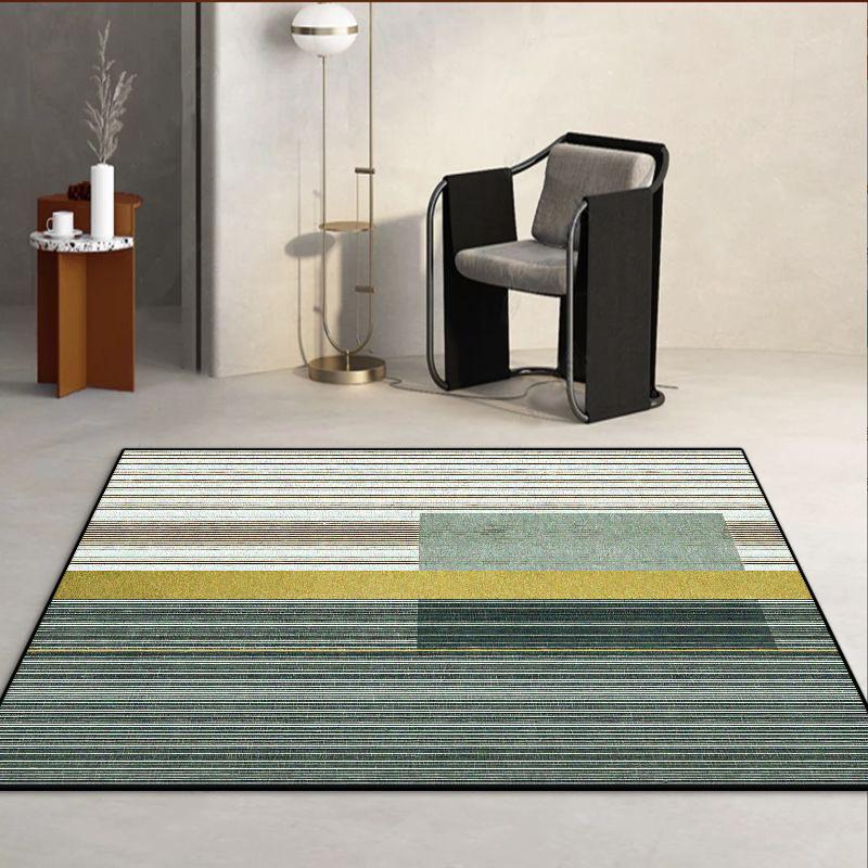 Nordic Geometric Large Carpets Living Room Modern Decoration Bedroom Bedside Fluffy Soft Rug Bedroom Non-slip Washable Mat Floor