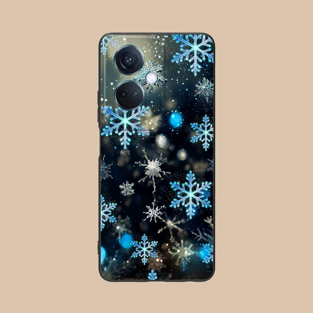 Winter Snowflake Mobile Cell Phone Case for OPPO Find X9 X8 X7 X6 X5 X3 X2 Plus S Pro Ultra Lite Colorful Printing Cover Luxury