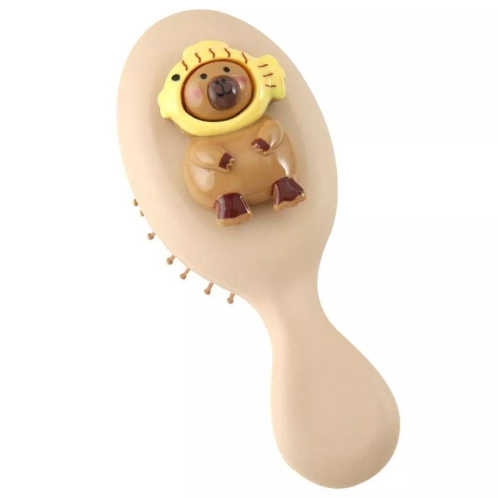 

Cartoon Hair Combs Portable Kapibala Airbag Comb New Capybara Air Cushion Comb 07