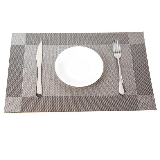 45x30cm PVC Vanntett Varmeisolasjonsmatte Spisebordsskål Dish Pad Dekkematte