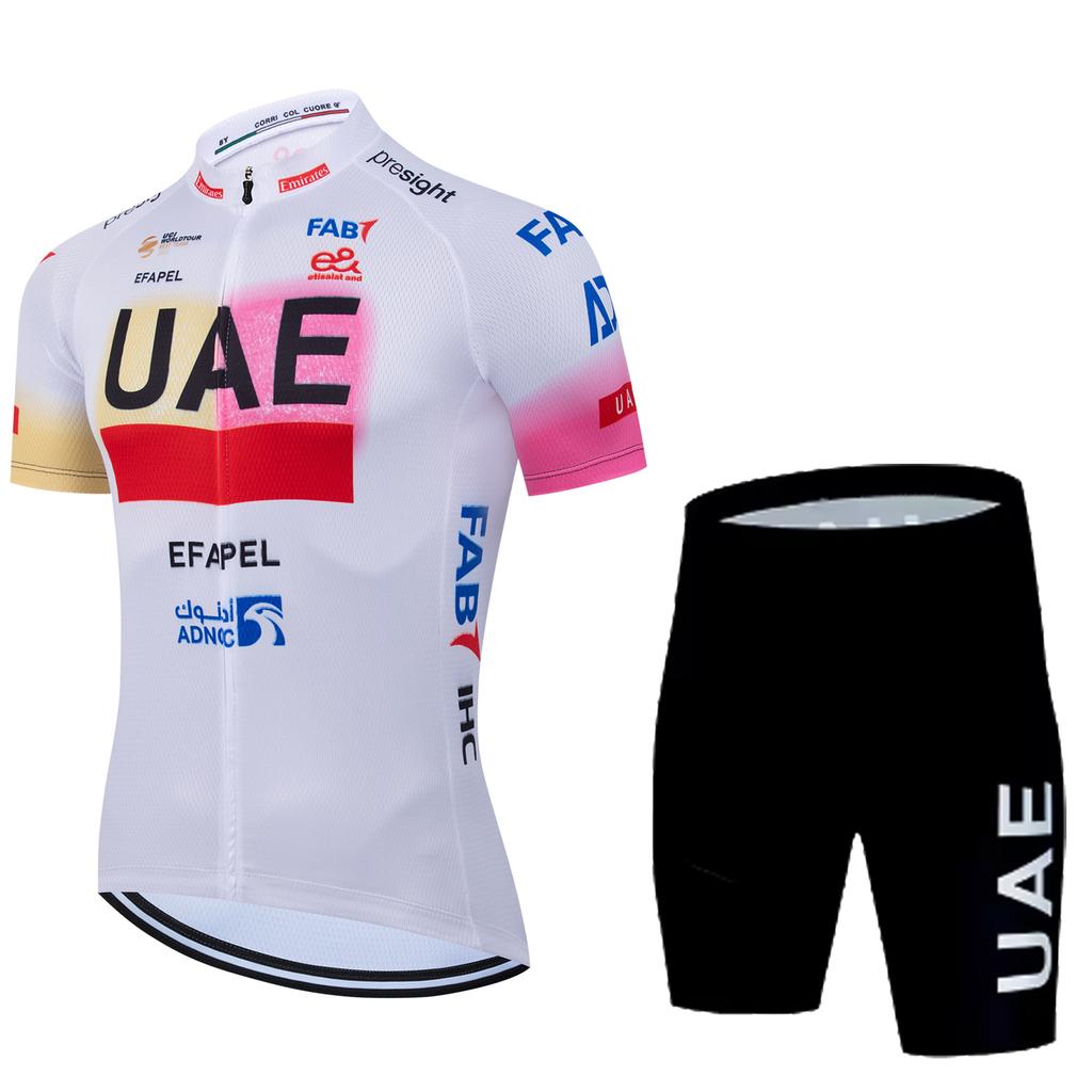 Cyklistický dres pro horská kola, pánská cyklistická souprava, letní cyklistické tričko s laclem, kraťasy, oblek, triatlon, oblečení na horská kola