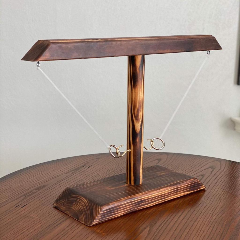 Handmade Wooden Hook And Loop Interactive Drink Game For Children And Adults