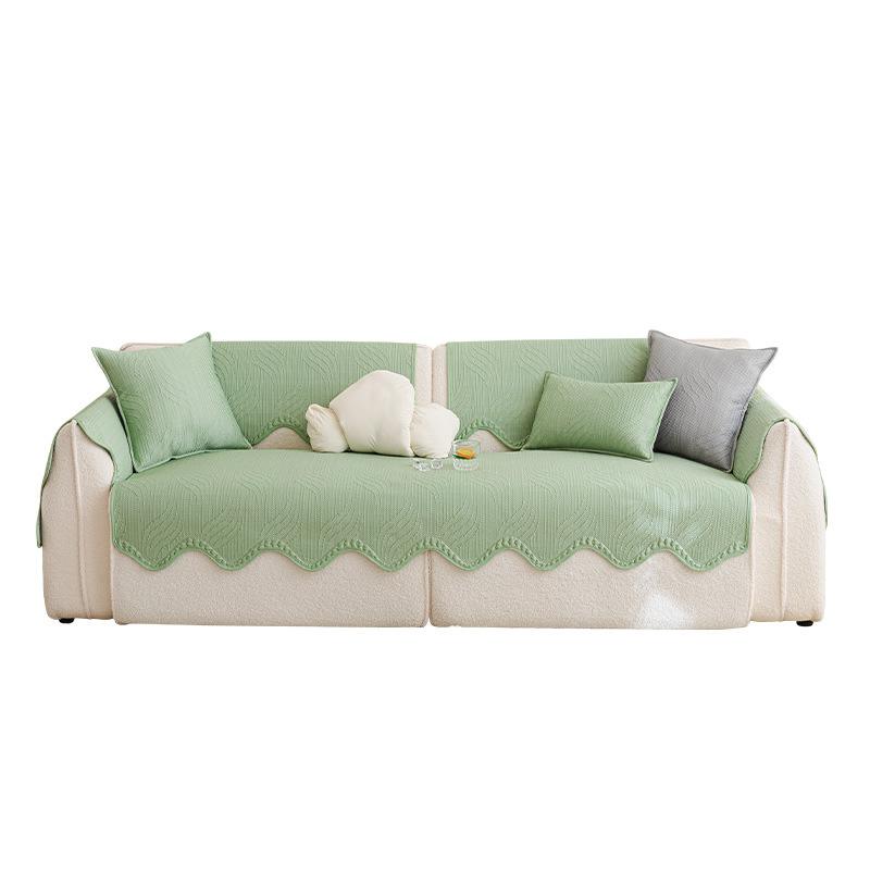 Summer Sofa Mat Non-Slip Ice Silk Sofa Cushion  New Summer Rattan Mat Mat Cover Cover Cover Cloth