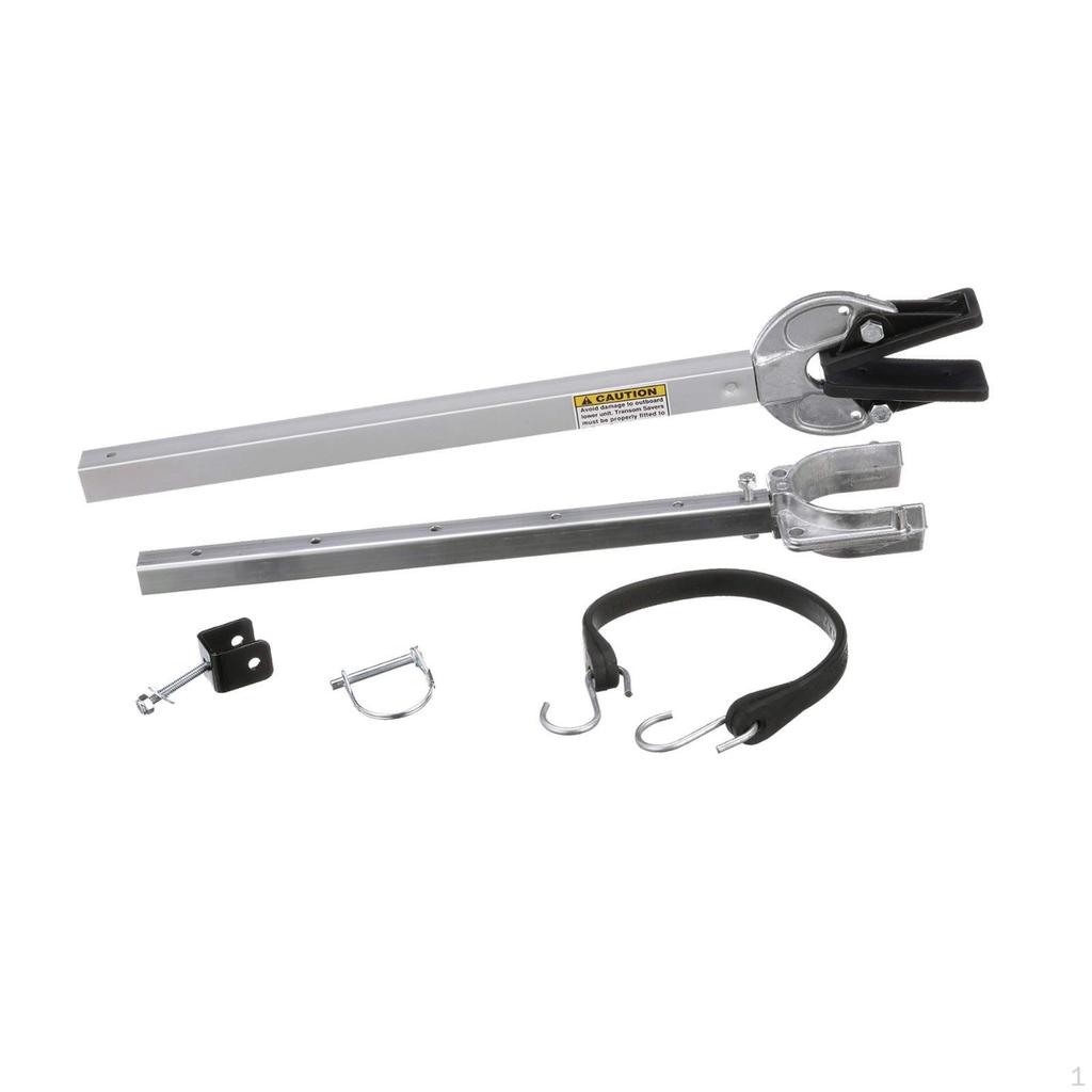 Einstellbare Bootsmotorhalterung, Heckspiegelschutz, Gummi-Außenborderbaugruppe, Rollen- und Anhängerhalterungen