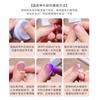 Long Style 3D Embossed Bow Nail Tips Handmade Press-On Nails Women Floral Butterfly Design