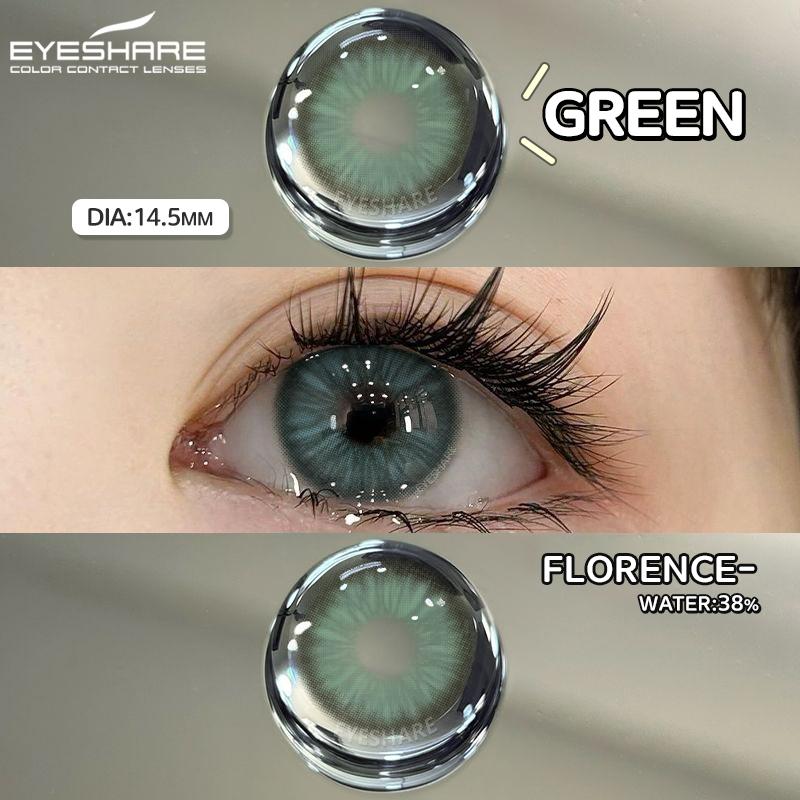 

EYESHRE 1Pair Natural Colored Contact Lenses For Eyes Beauty pupillents Blue Pupils Color Contacts New Cosmetic Eyes Makeup