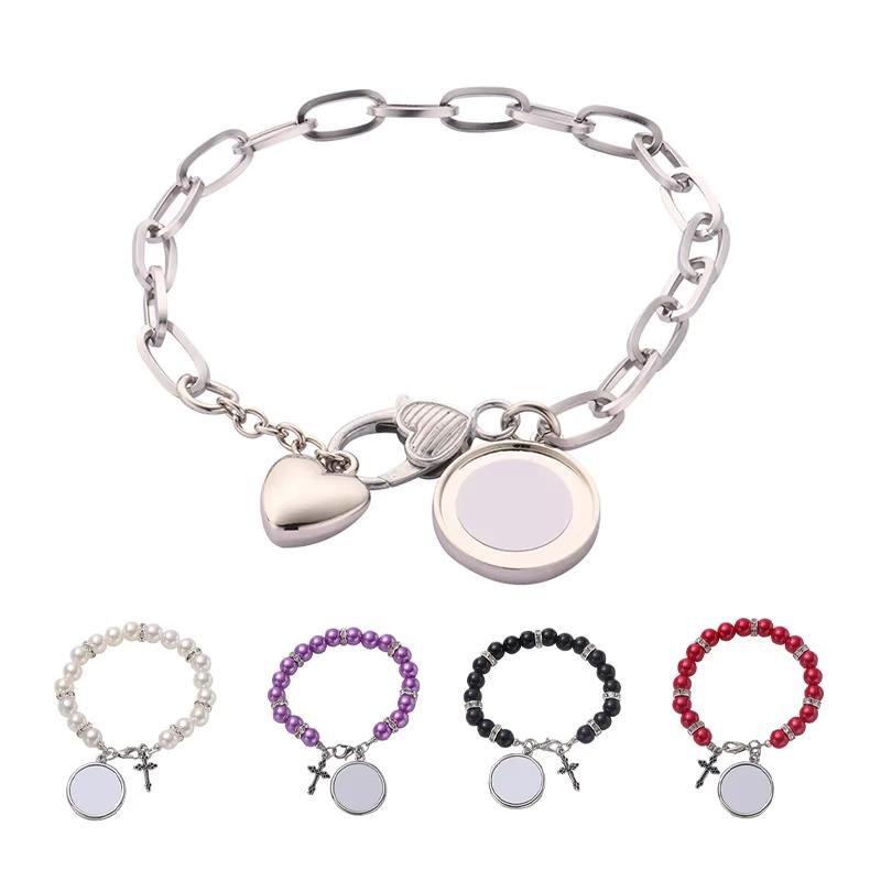 Hot New Transfer White Pearl Alloy Bangles Korean Ins Trendy Women's Girlfriend