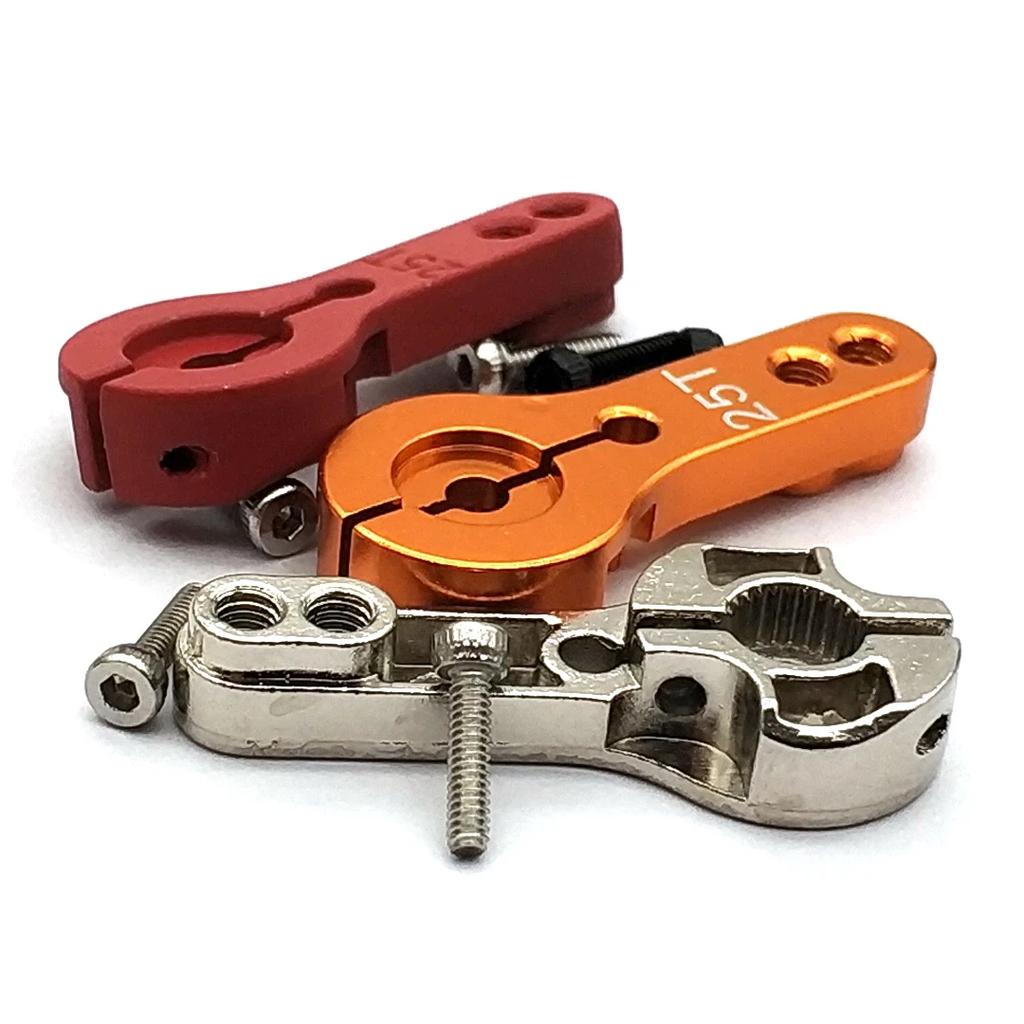 25T M3 Metal RC Servo Arm Horn for Futaba Savox Xcore HL HSP HD Power MG995 MG996R E9001 AXIAL SCX10 WPL C24 C34 MN D90 D91 MN99