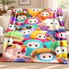 Fall guys blanket Flannel Blanket Soft Cozy Plush Throw for Sofa Bed Lightweight Home Decoration Outdoor camping