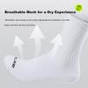 KELME Sports Socks [6 Pairs] Long Socks Spring Summer Basketball Badminton Running Sweat-Absorbing Odor-Resistant Casual Socks