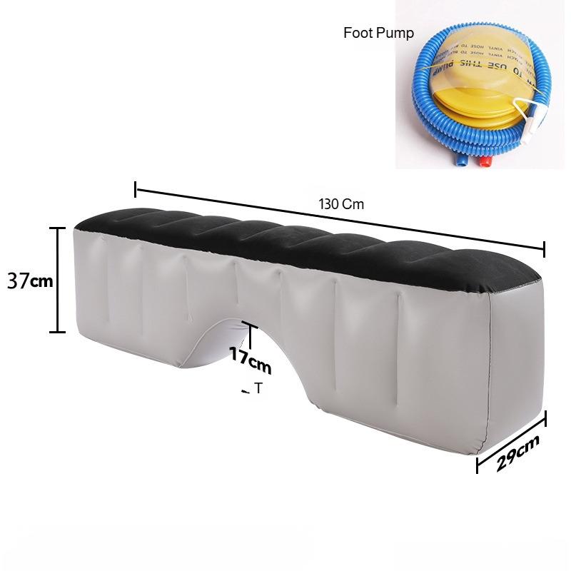 Car Travel Inflatable Mattress Back Seat Sleeping Gap Pad Air Cushion Portable Rear Seat Bed Camping Auto Interior Accessory