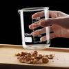 2pcs 50/100/150/250/500/1000ml High Borosilicate Glass Measuring Cups Scale Cup Laboratory Beaker Kitchen Baking Measuring Cup