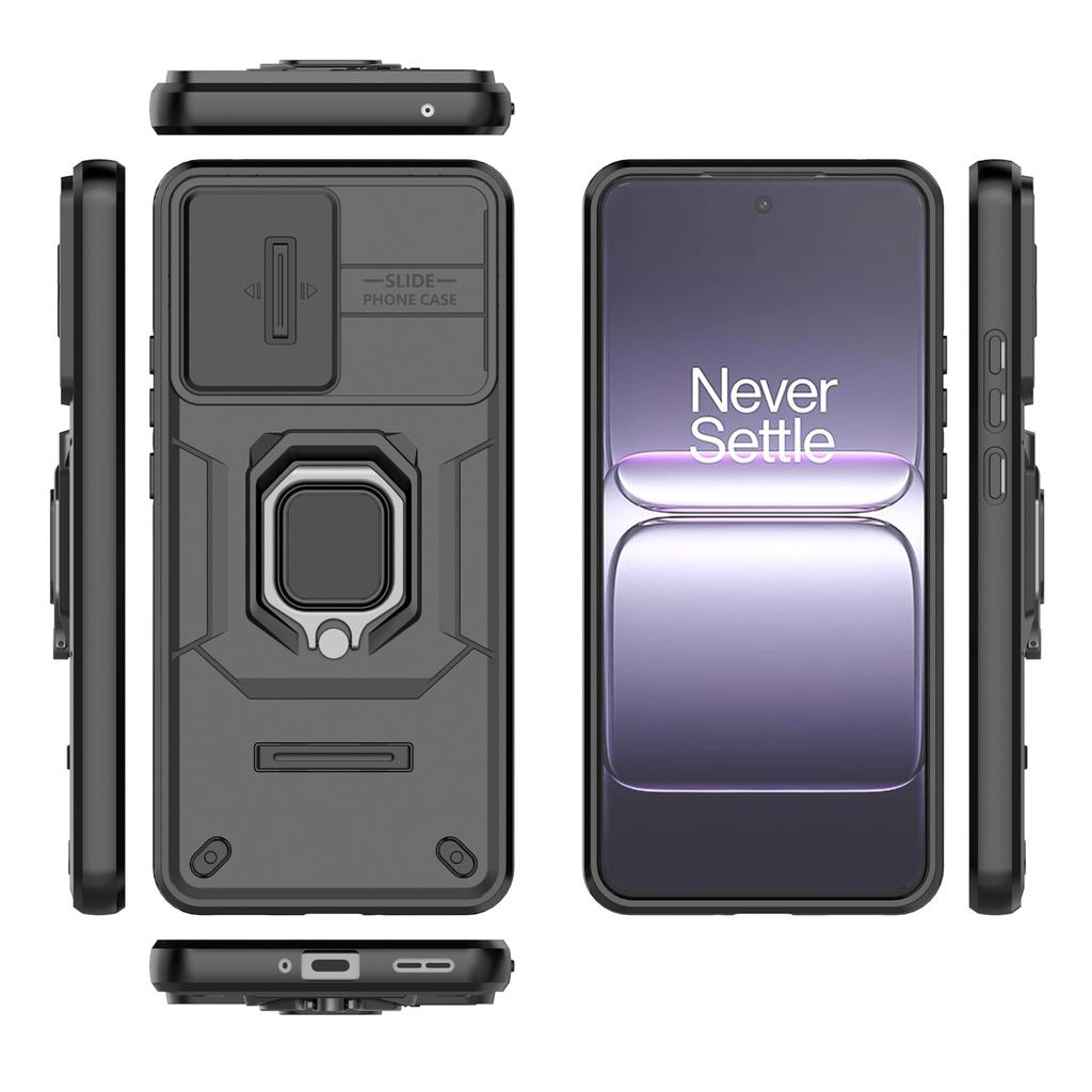 Für OnePlus Nord CE5 5G/Ace 5 Racing 5G Hülle PC+TPU Ständer Handyhülle mit Objektivabdeckung