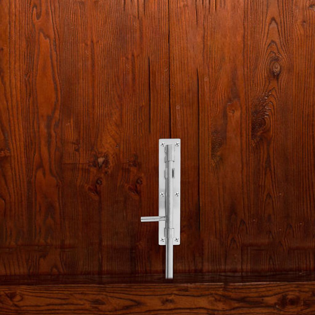 Thickened Stainless Steel Door Bolt Lock Slide Bolt Latch for Indoor Gates Barn Doors Fence Gate Security Hardware