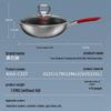 Kangbach True Titanium 0-Coating Non-stick Wok