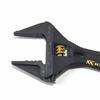 Fujiya Light Short Adjustable Wrench, Black and Gold with Grip, FLS-28-BG, Maximum Opening: 28mm