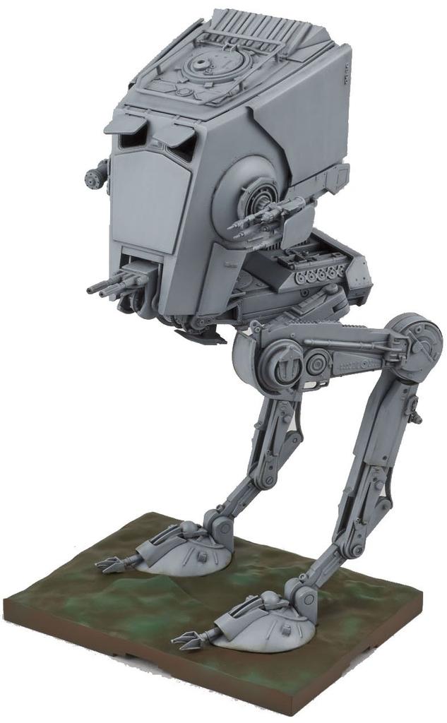 BANDAI SPIRITS Star Wars Scale Plastic Model AT-ST 1/48