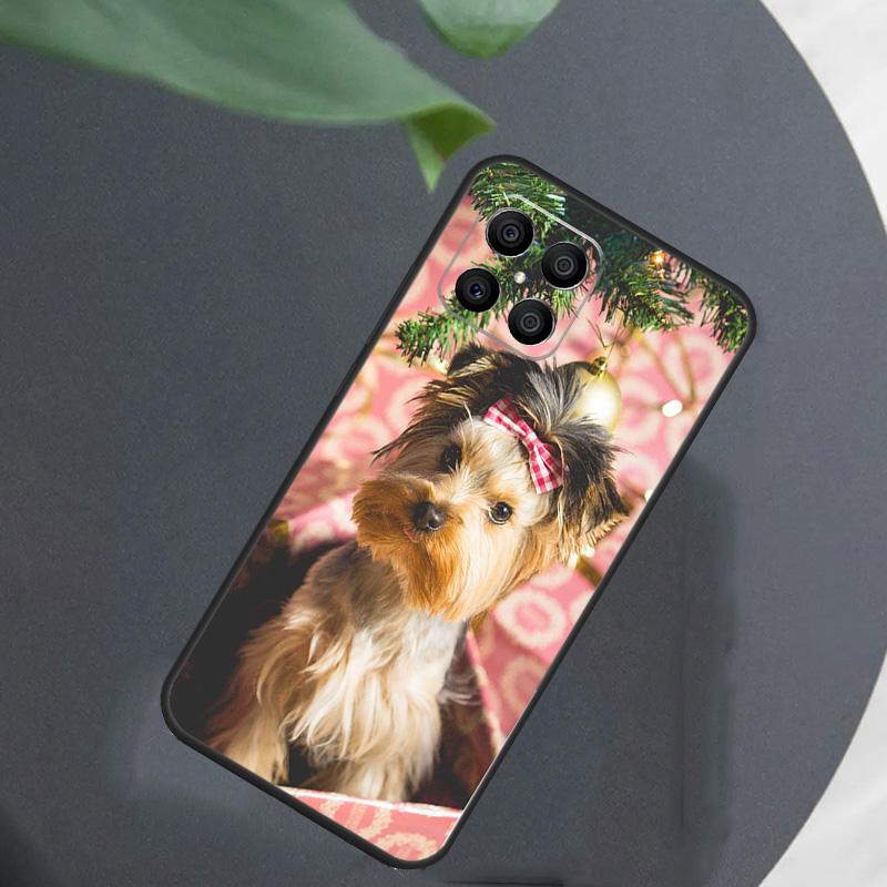 Mini Yorkshire Terrier For Honor Magic 7 Lite 6 8 Case For Honor 200 400 Pro 90 70 50 X8c X8b X9a X9b X9c X9d Win RT