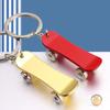 Skateboard Keychain Pendant Fingertip Decompression Keychain Portable Cool Skateboard Keychain for Skateboard Lovers