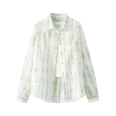 Semir Damen Oversize Strukturhemd & Weste Zweiteiler Set