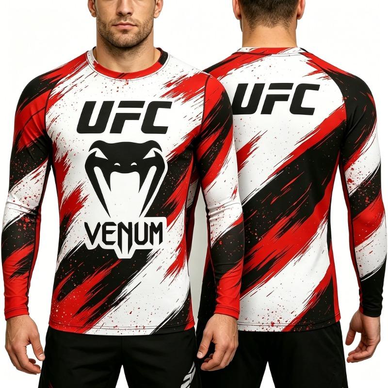 T-shirt de compression à manches longues pour l'entraînement, le fitness, l'exercice, respirant, à séchage rapide, haut athlétique