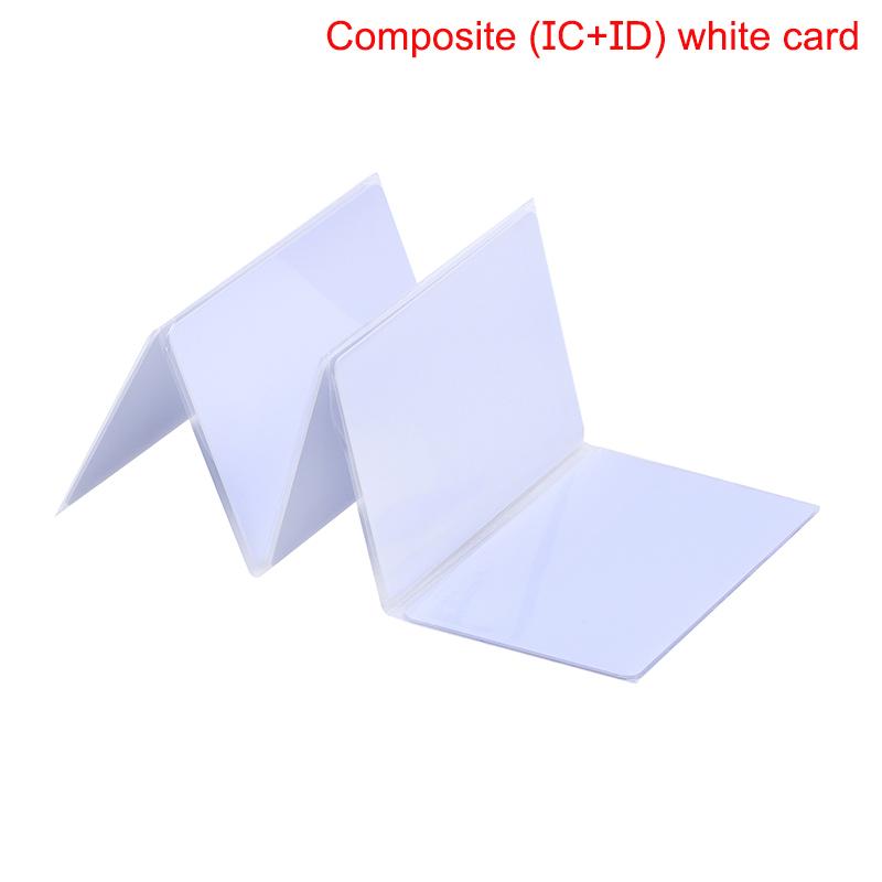 5Pcs Frequency Rfid 125Khz T5577 Em4305+13.56Mhz Changeable Writable Ic Id Composite Key Cards Keyfob Dual Chip