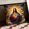 SSacred Aesthetic Art Cushion Cover Reversible Soft Durable Pillow Cover Home  Car MultiScene Use for Daily Comfort