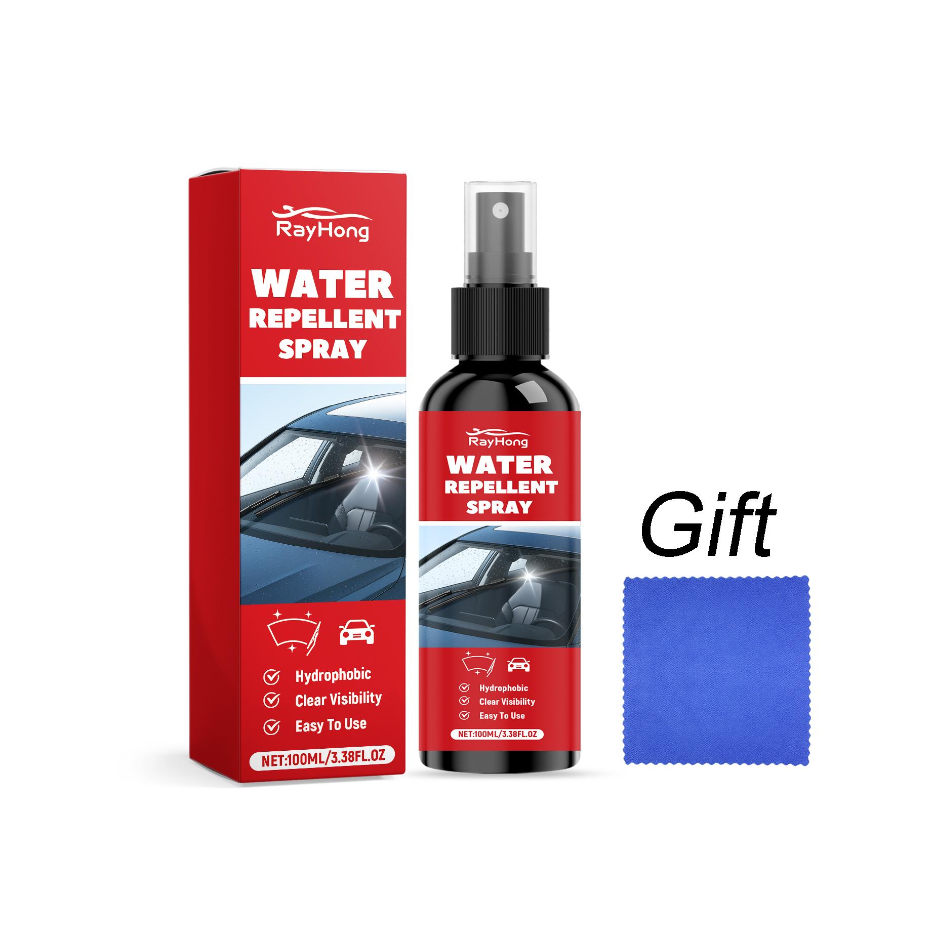 Car Glass Anti-Rain Water Spray Auto Glass Oil Film Remover Clear Vision Hydrophobic and Anti-Fog Glass Cleaning Coating Agent