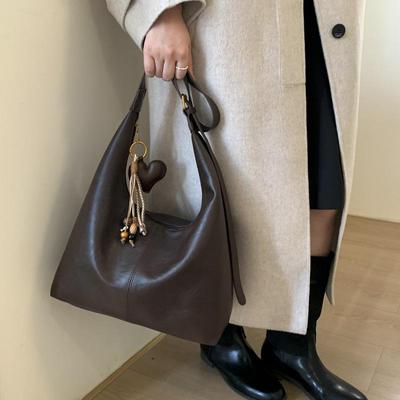 Vielseitige Mode-Tragetasche im koreanischen Stil 2025 - Herbst/Winter Umhänge-Schultertasche