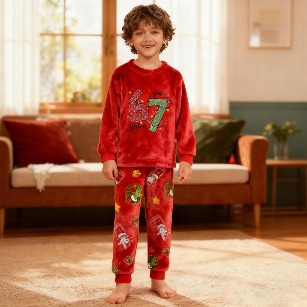 Kinder Jungen Und Mädchen Dünner Zweiteiliger Langarmhosen Zweiteiliger