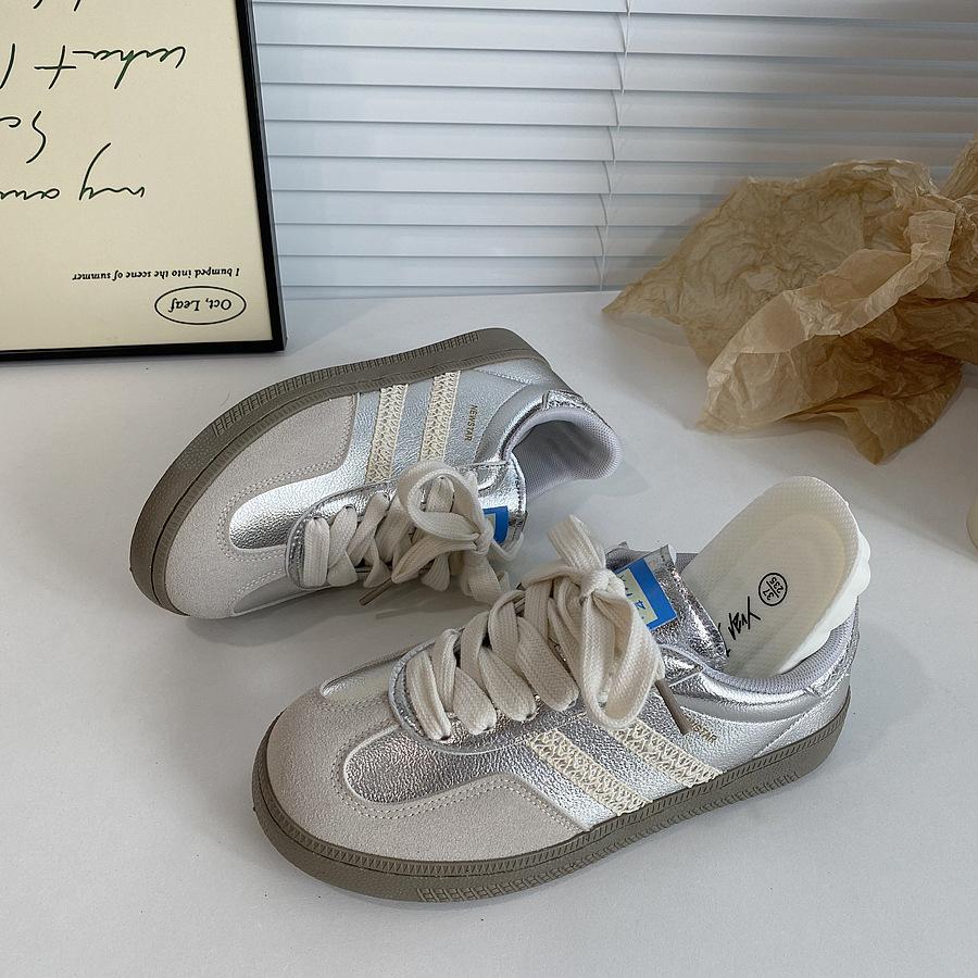 Korean Version of Retro German Training Shoes Summer Little White Shoes Ins Trendy Versatile Niche Little White Shoes Student Sports and Leisure Boa