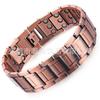 Mens Titanium Steel Geometric Bracelet With Magnetic Clasp Stylish Minimalist Wristband Daily Wear