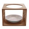 M-Modern-Wooden Bamboo Hollow Fragrance Lamp Oil Furnace Aroma Burner Candle Holder Elegant And Attractive Home Office Decoratio