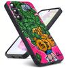 Cartoon Dollar Monopoly Luxury Black Phone Case For Samsung Galaxy S23 S24 S25 Ultra S22 Plus S21