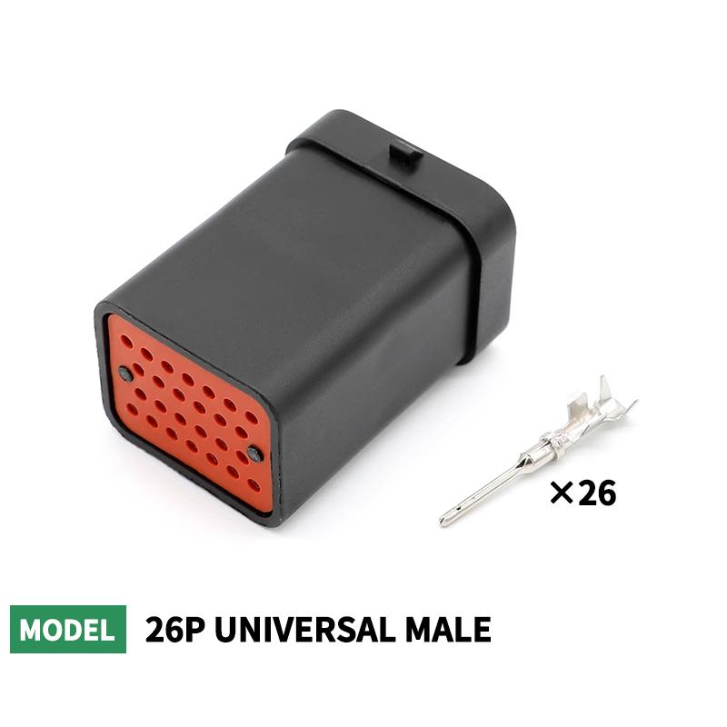 26/34pin AMP Connector Waterproof Plug Harness 3-1437290-1 6437288-2 9-6437287-8 6473711-1 1473712-1 6437288-1