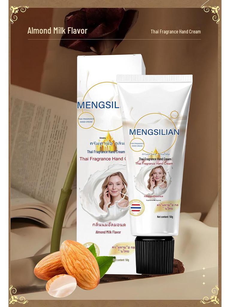 MENGSILIAN Thai Hand Cream: Moisturizing and Hydrating for Autumn/Winter – Ideal Small Gift.