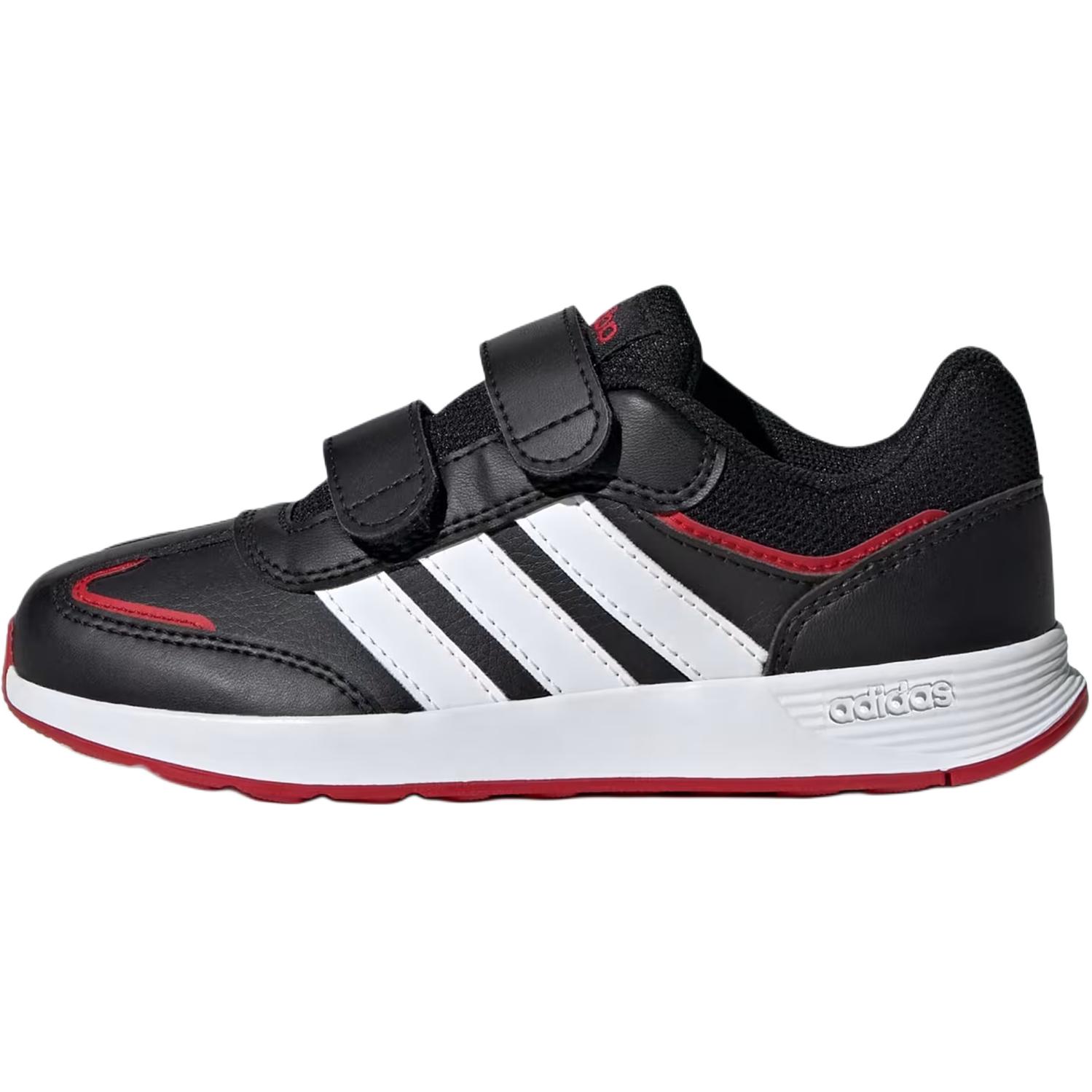 

Adidas Tensaurs Switch Легкие Удобные Низкие Повседневные Кроссовки для Детей Черные JH8653 28