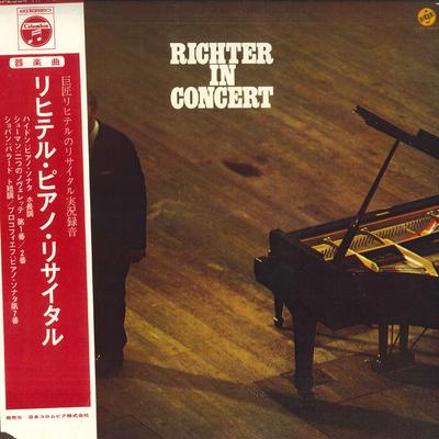 LP Record RICHETER - Sviatoslav Richter Piano Recital Li OS2534VXPROMO COLUMBIA Japan Obi Classical Used