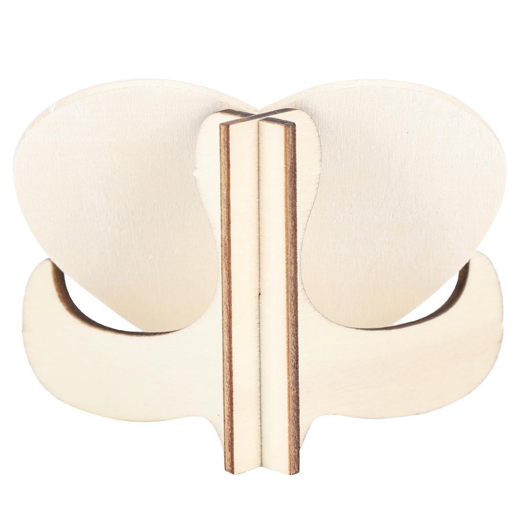 2 Set Wood Mini Chalkboard Signs Card Place Blackboard Wedding Heart Shaped Tabletop Decoration