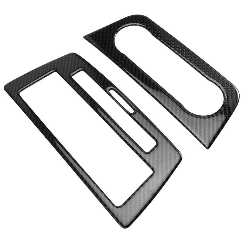 Car Interior Central Console Air Condition Multimedia Adjust Control Panel Cover Trim For Mercedes-For Benz GLE W166 2015-2018