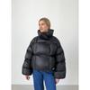 Women's Hooded Long Sleeve Puffer Coat Loose Oversized Solid Streetwear Winter Bubble Jacket