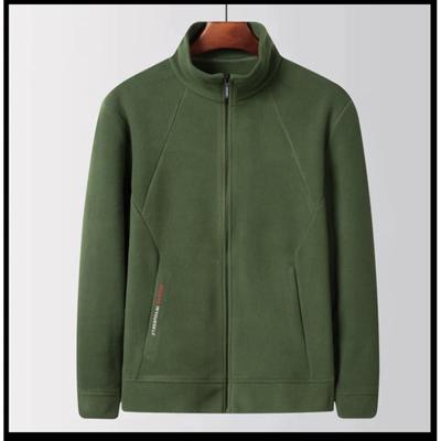 New Autumn and Winter Men's Jacket Polar Fleece Thickened Casual Jacket Korean Style Trendy Large Size Casual Fashion Men