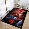 Halloween horror horror theme Stranger Things carpet home living room decoration table and chairs anti slip door mat outdoor picnic mat carpet A6
