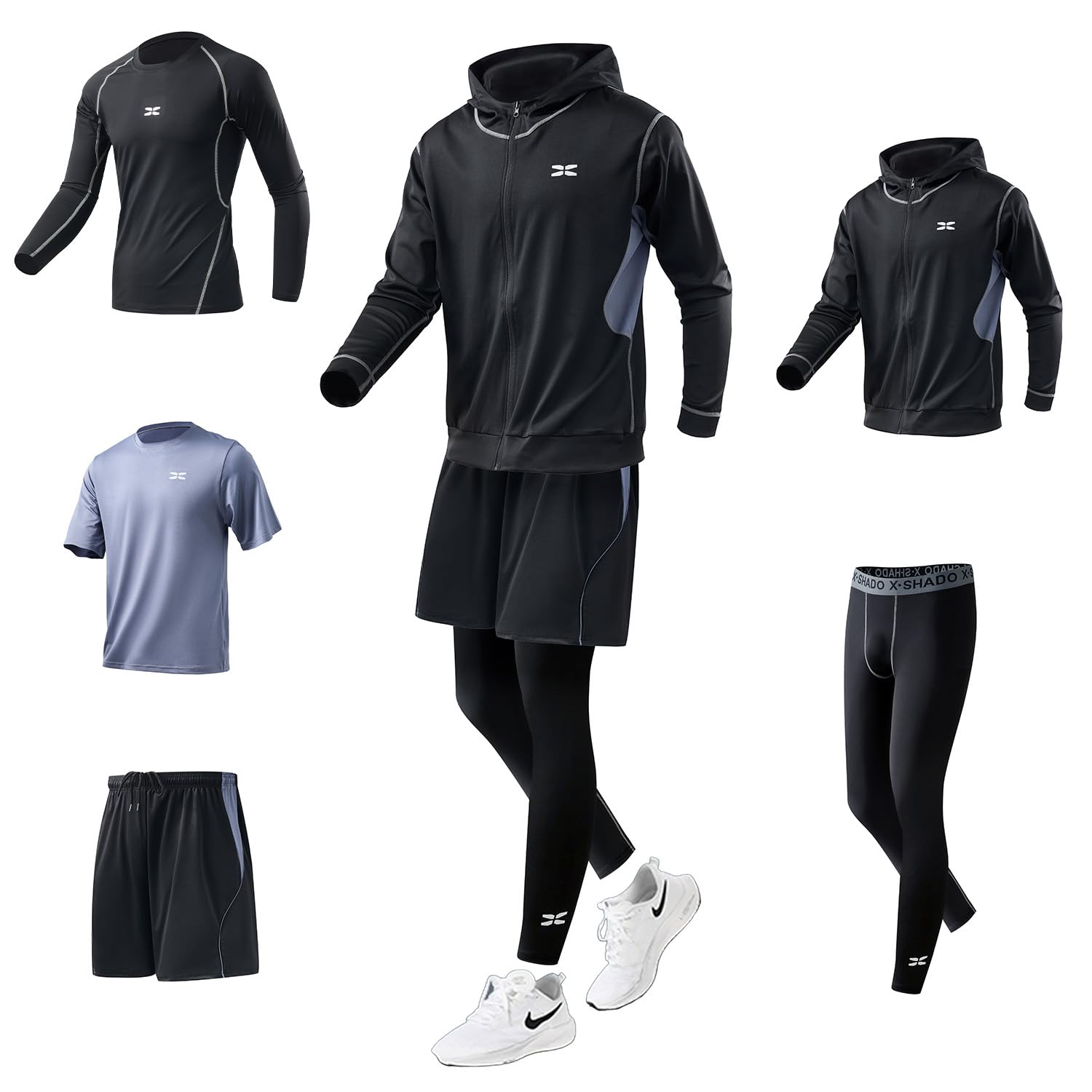 

Ademe Men s Compression Shirt, Ultra Compression Underwear, Slimming, Shapewear, Sports Underwear, Training, Abdominal Tightening, Fat Burning