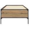 Bed Frame Artisan Oak 80 X 200 Cm Engineered Wood